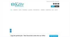 Desktop Screenshot of jackiekerrrecruitment.com